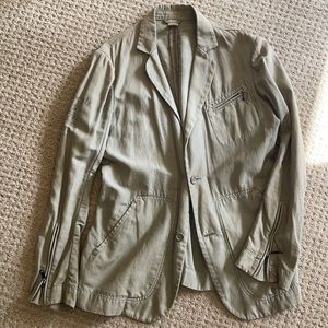 Gently worn Diesel sport coat in Khaki. Men’s XL